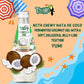 Pocas Toucan Coconut Milk Drink with Nata De Coco, 9.8 Fl Oz, Pack of 4