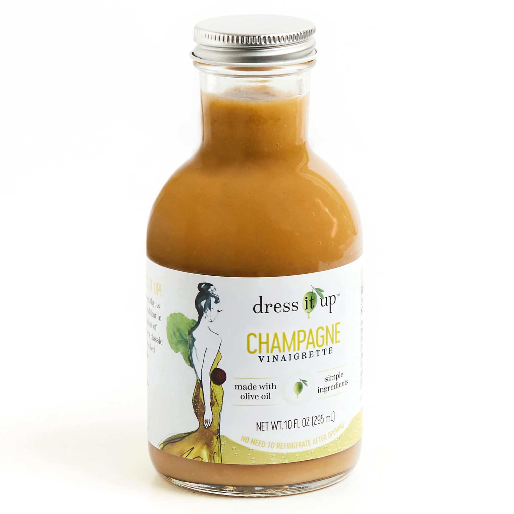 Dress It Up Dressing Champagne Vinaigrette - Versatile Salad Dressing & Marinade, 10 Fl Oz (Pack of 1)