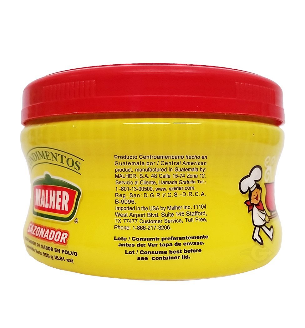 Malher Seasoning-Saborin 8.81 Oz - Sazonador Saborin (Pack Of 6)