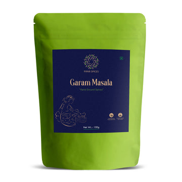 Pipar Spices Garam Masala - 100G Pack | Hand Grounded For Rich Aroma And Flavor.