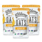 Wildway Organic Rolled Oats, Gluten-Free, Non-GMO, Banana Nut, 9 Oz (Pack of 3)