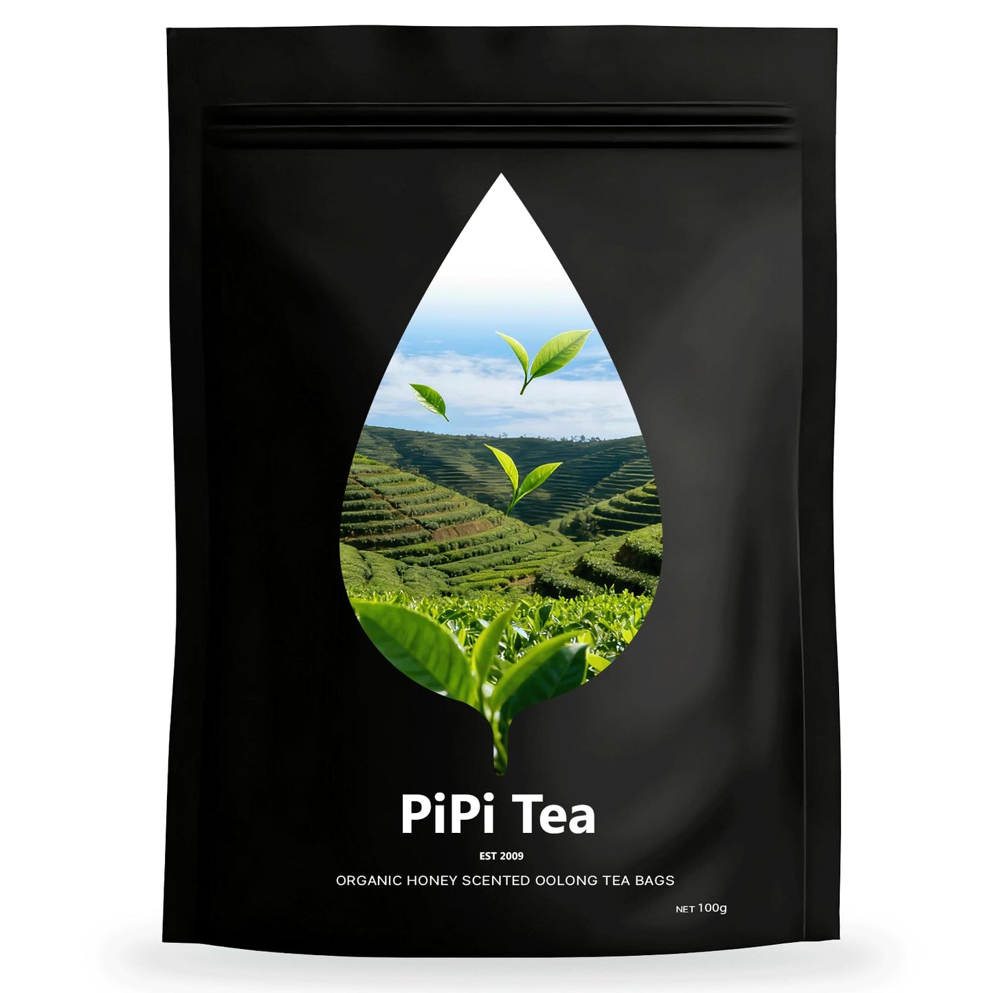 Pipi Tea Pipi Oolong Te  Extra Value 4g*25 Bags Selected Tea Leaves  Cortisol & Calming Tea for Stress Relief  Vegan  Non-GMO (1)