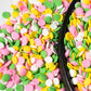 NIPEOR Rainbow Sprinkles Confetti Sprinkles 3.53oz/100gEdible Sprinkle Topping Confetti Sprinkles, Round Sprinkles for Cake Deco
