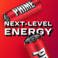 PRIME HYDRATION Energy Drink - Tropical Punch, Vegan, Gluten Free, 12 Fl Oz, 24 Pack, Model DP-ED24TRP