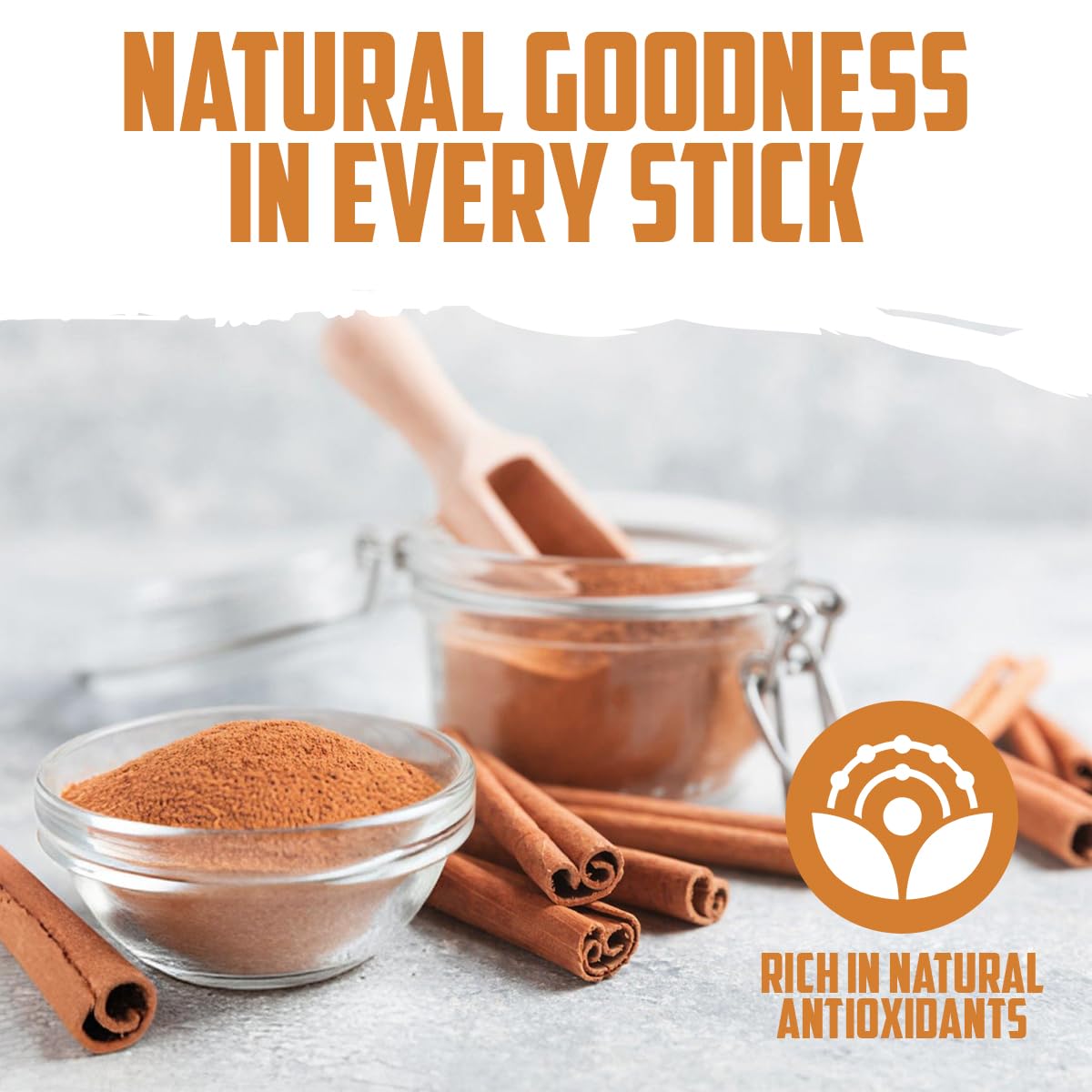 TIVOZY Cinnamon Sticks - 2lb Pack, Ideal for Recipes and Natural Remedies, Whole Sticks for Chefs and Home Cooks