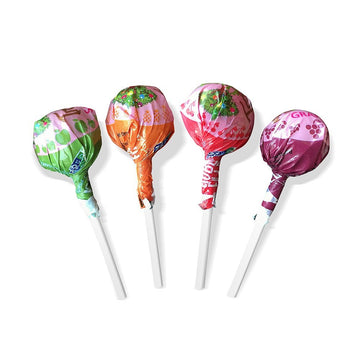 Tree Hugger Bubble Gum Filled Pops Display Box, Great For Big Fun, 48 Count