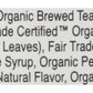 Eat The Change Just Ice Tea Organic Peach Oolong Tea, Kosher, 16 Fluid Ounces (Pack Of 12)