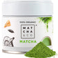 Matcha & CO Organic Matcha Tea Powder - Ceremonial Grade, 1.05 Ounces, Green Color