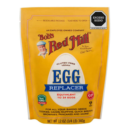 Bobs Red Mill Resealable Gluten Free Egg Replacer, 12 Oz (8 Pack)
