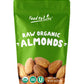Food to Live - Organic Almonds, 8 Ounces Non-GMO, Whole, Raw, No Shell, Unpasteurized, Unsalted, Vegan, Kosher, Bulk. Keto Snack