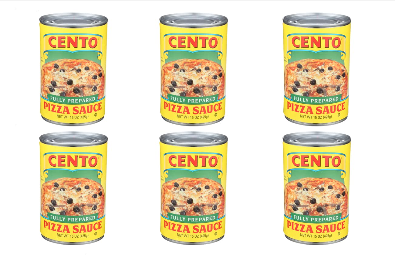 Cento - Pizza Sauce, (6)- 15 oz. Cans