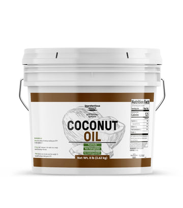 Unpretentious Coconut Oil, 1 Gallon, Food Grade, Non-Hydrogenated, Flavorless & Scentless