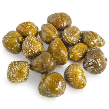 Sanniti Spanish Capers Capotes in Vinegar and Salt Brine - 33.5 oz