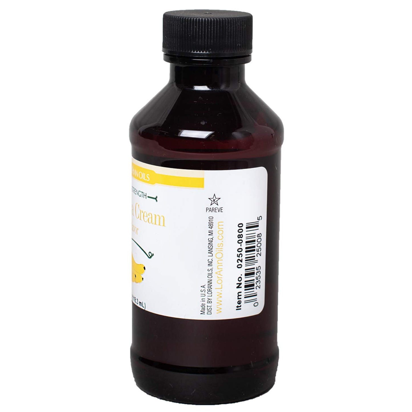 Lorann Banana Cream Ss Flavor, 4 Ounce Bottle