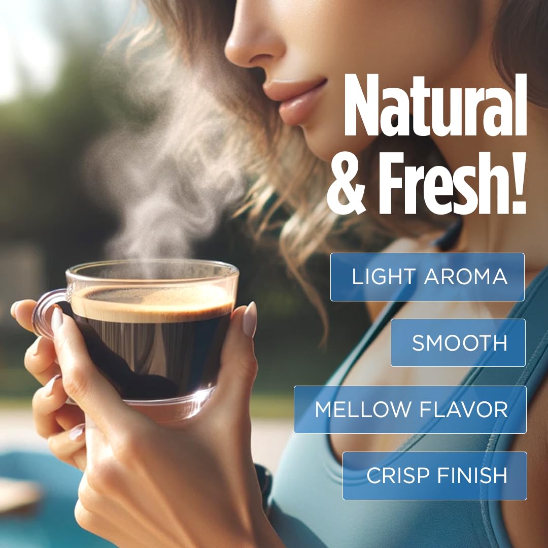 Vitacup Hydration Coffee Packets, The First Coffee That Hydrates You W/Electrolytes, Coconut Water, Pink Himalayan Salt, Magnesium, Medium Roast, Instant Coffee In Single Serve Sticks, 18 Ct