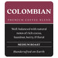 Copper Moon Whole Bean Coffee, Colombian Blend, Medium Roast, 32 Ounce, Model 260134