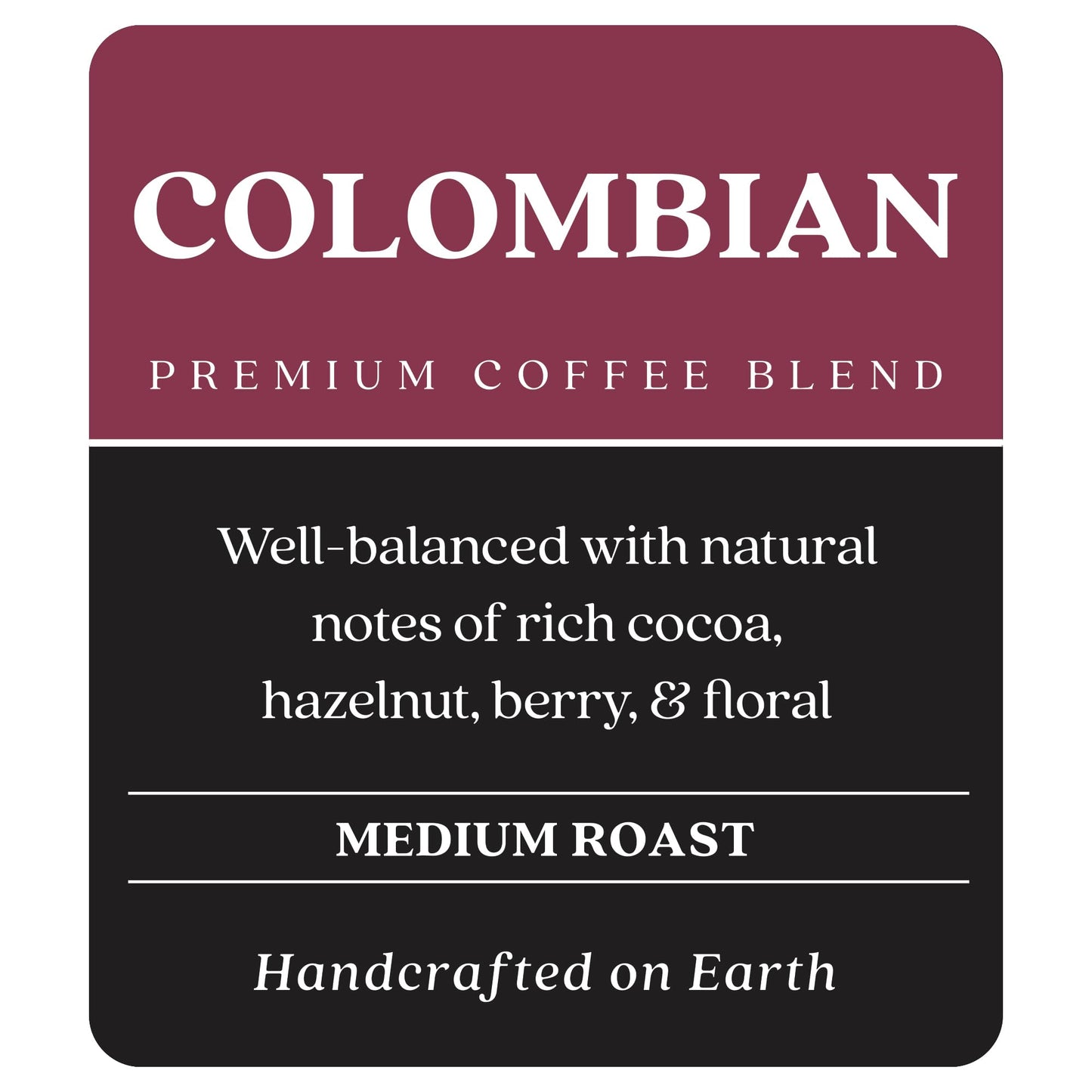 Copper Moon Whole Bean Coffee, Colombian Blend, Medium Roast, 32 Ounce, Model 260134