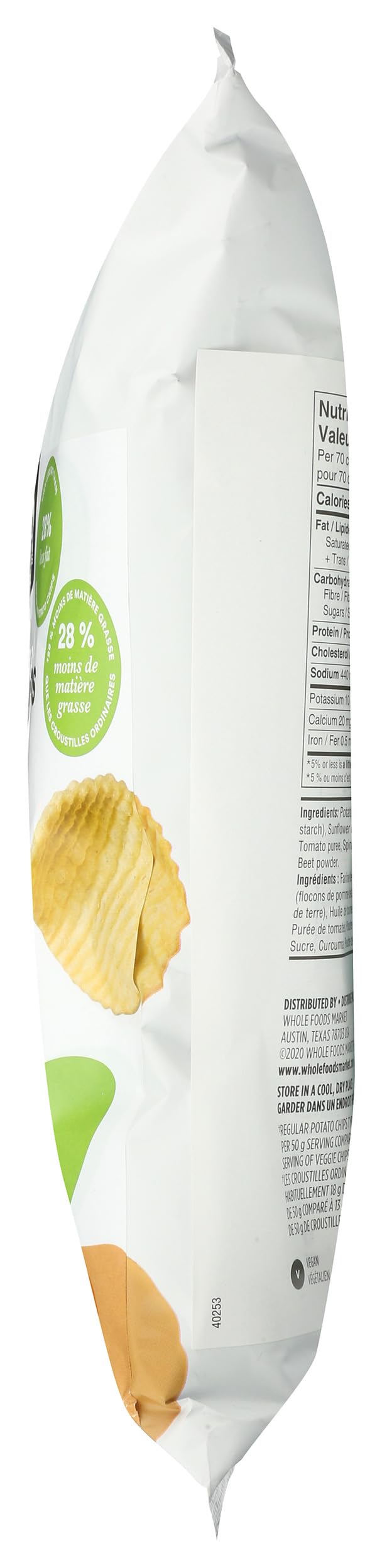 365 By Whole Foods Market, Original Veggie Chips, 6 Ounce