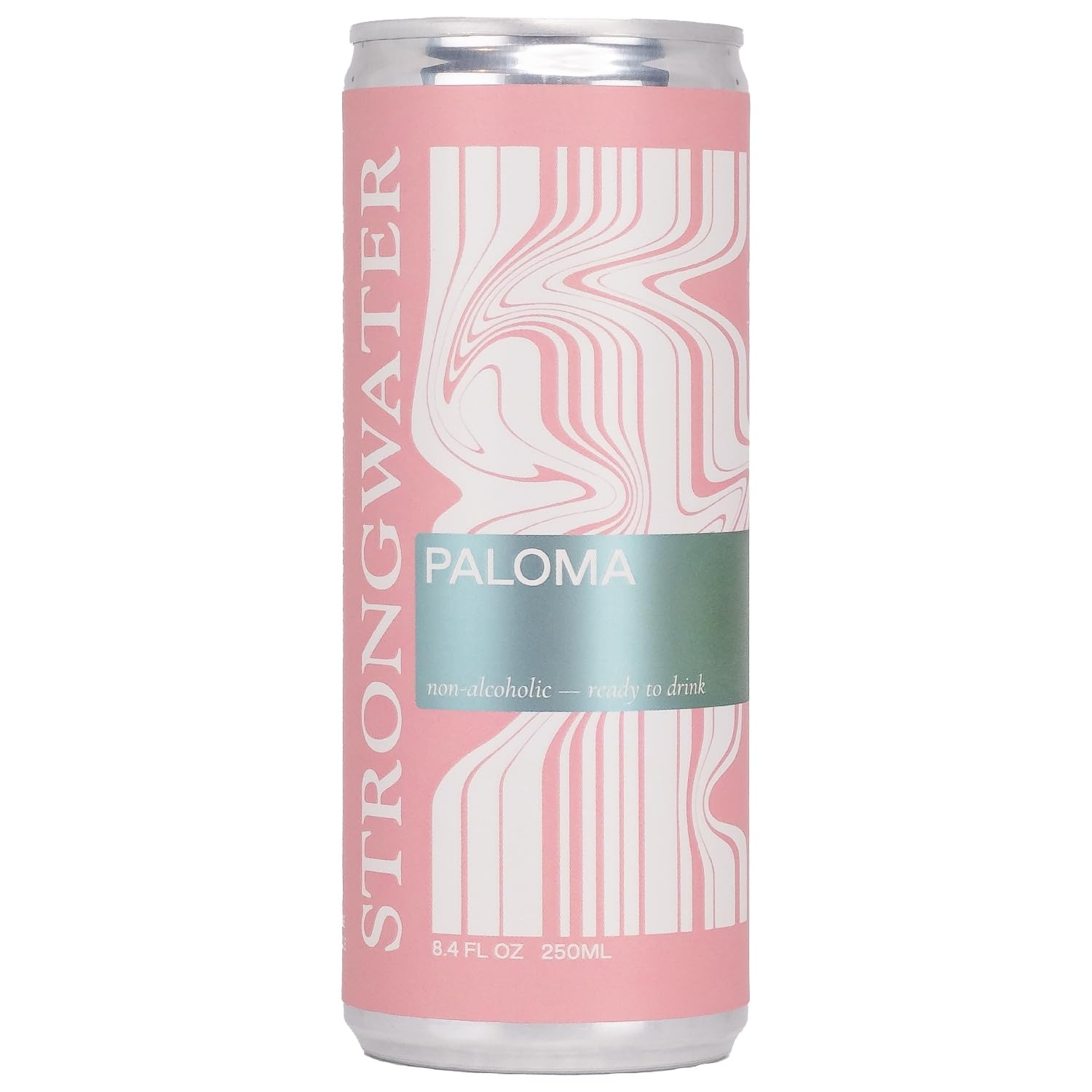 Strongwater Non Beverage-Style Paloma - 12 Pack Cans (8.4 Fl Oz Each) - Top-Grade Non Beverage-Style Drinks - Ready To Drink Paloma  Beverage-Style Free Drinks  Made With Grapefruit Juice  Hibiscus  Rose  And Sea Salt