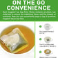 Olvvla Premium Mugwort Tea Bags - 100% Pure, Caffeine-Free, Antioxidant-Rich - 60 Count Pack