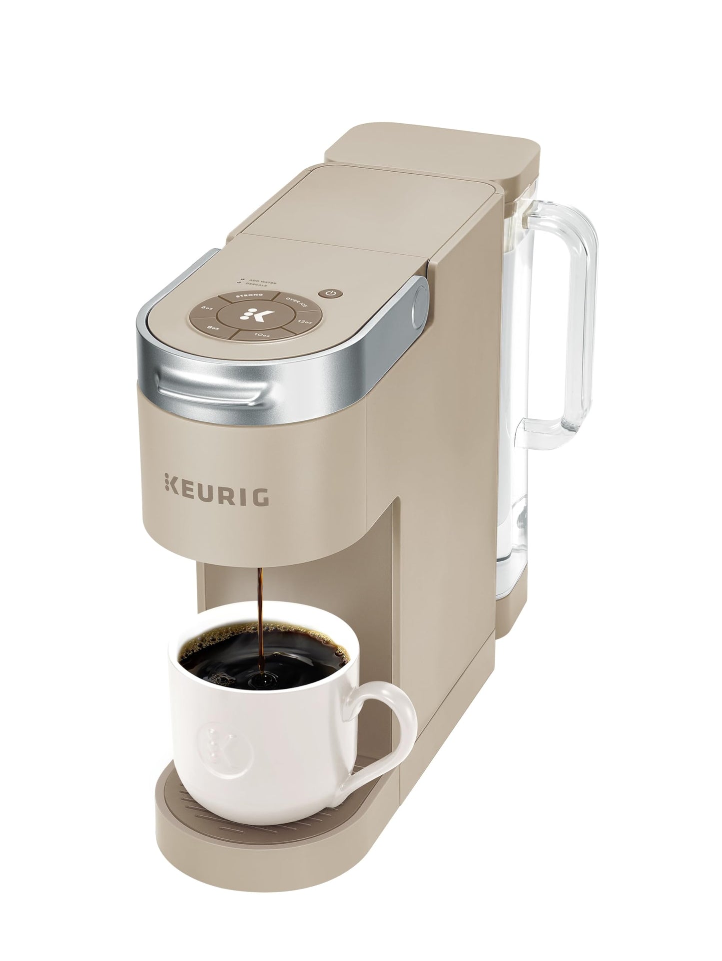 Keurig KSK910CPP K-Supreme Single Serve K-Cup Pod Coffee Maker  Cappuccino - Certified Refurbished