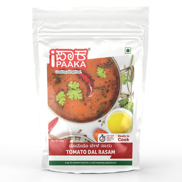 iPaaka Tomato Dal Rasam, 200g, Freshly Ground,Instant Mix, with Dal and Tomato,Instant Rasam,Chemical Free,Just Like Homemade-No