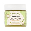 EATALIAN by AMZ BETTER Spreadable Crunchy Pistachio Cream 7 oz/200 gr, Pistachio Cream with Grains, Protein Paste, Sweet Taste, 