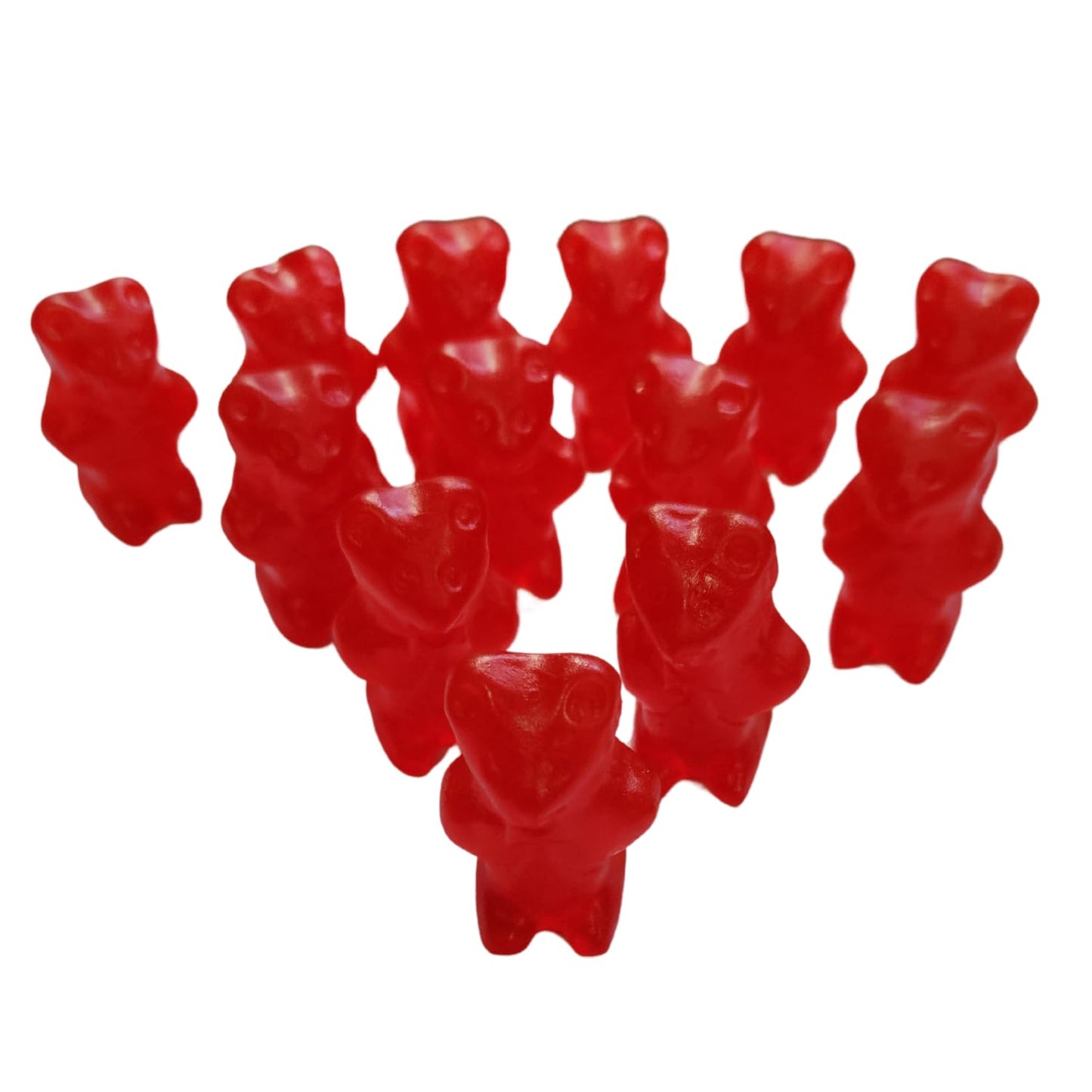 JuJu Cinnamon Bears - Bulk Candy Bag of Spicy Gummy Candy - Chewy Cinnamon Candy - Sweet Treat Snacks for Adults & Kids - Hot Gu