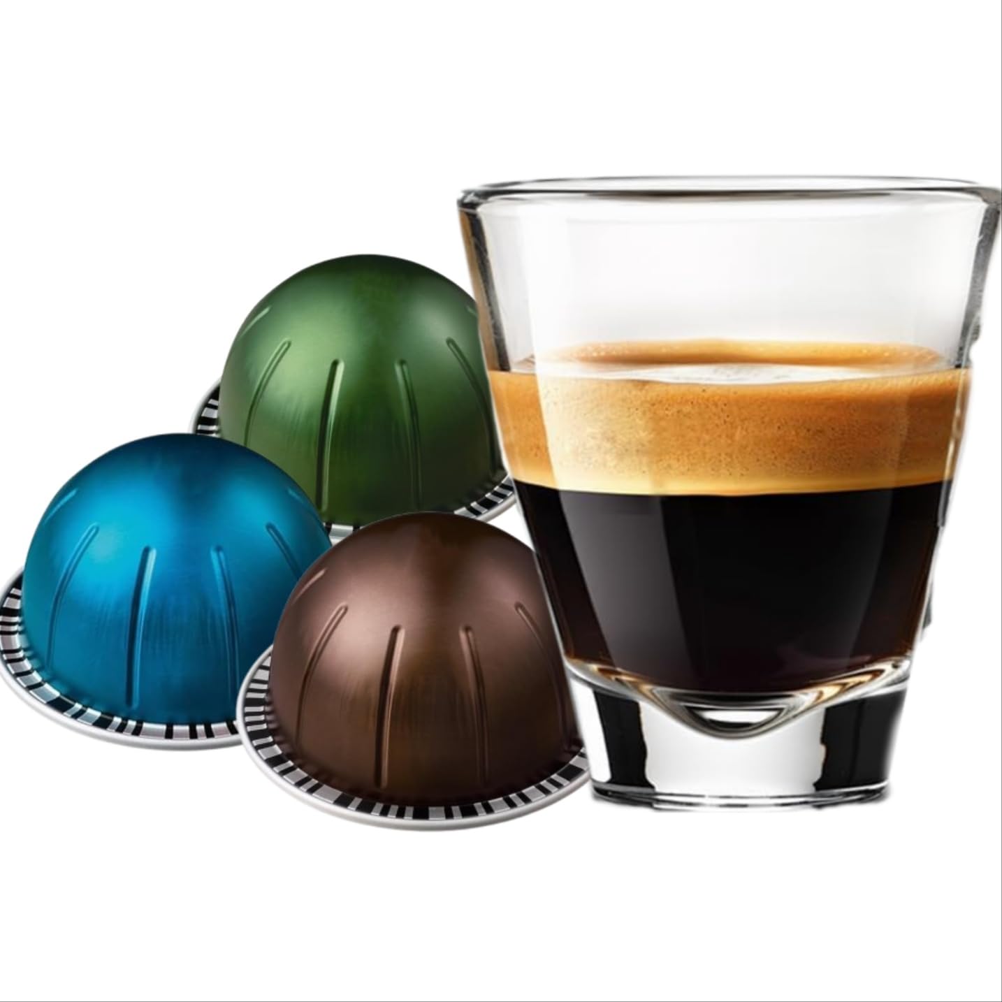 Nee Joo] Odacio Intenso Stormio 30 Variety Pack  Dark Roast Coffee  30 Count Coffee Pods  Brews 7.8 Oz.