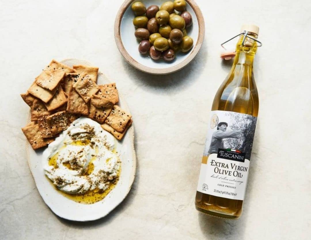 Tuscanini Premium Italian Extra Virgin Olive Oil, 25.3Oz | Product Of Italy, Ultra-Premium Unfiltered, Cold Pressed, Non Gmo, Pe