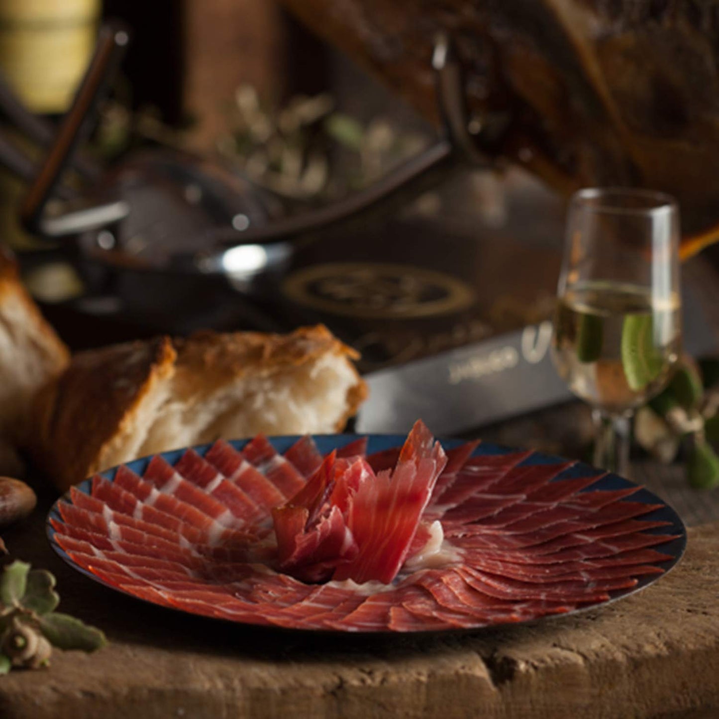 5J Paleta Iberico De Bellota Whole Bone-In Shoulder - 10 To 11 Lbs - Cinco Jotas Acorn-Fed 100% Ib  Rico Pork