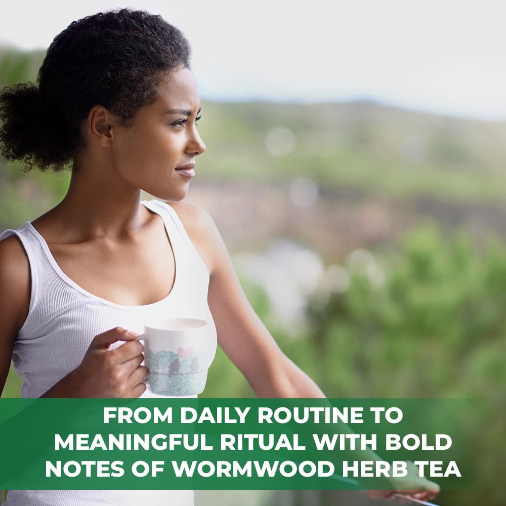 4 oz. Wormwood Tea Wormwood Herb Dried Herb Tea (Artemisia Absinthium) - 113g Dry Wood Worm Artemisiae Absinthii Herba Artemisa