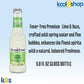 Fever-Tree Yuzu and Lime Premium Mixer 12 Pack Glass Bottles + 20 Plastic Stirrer Sticks