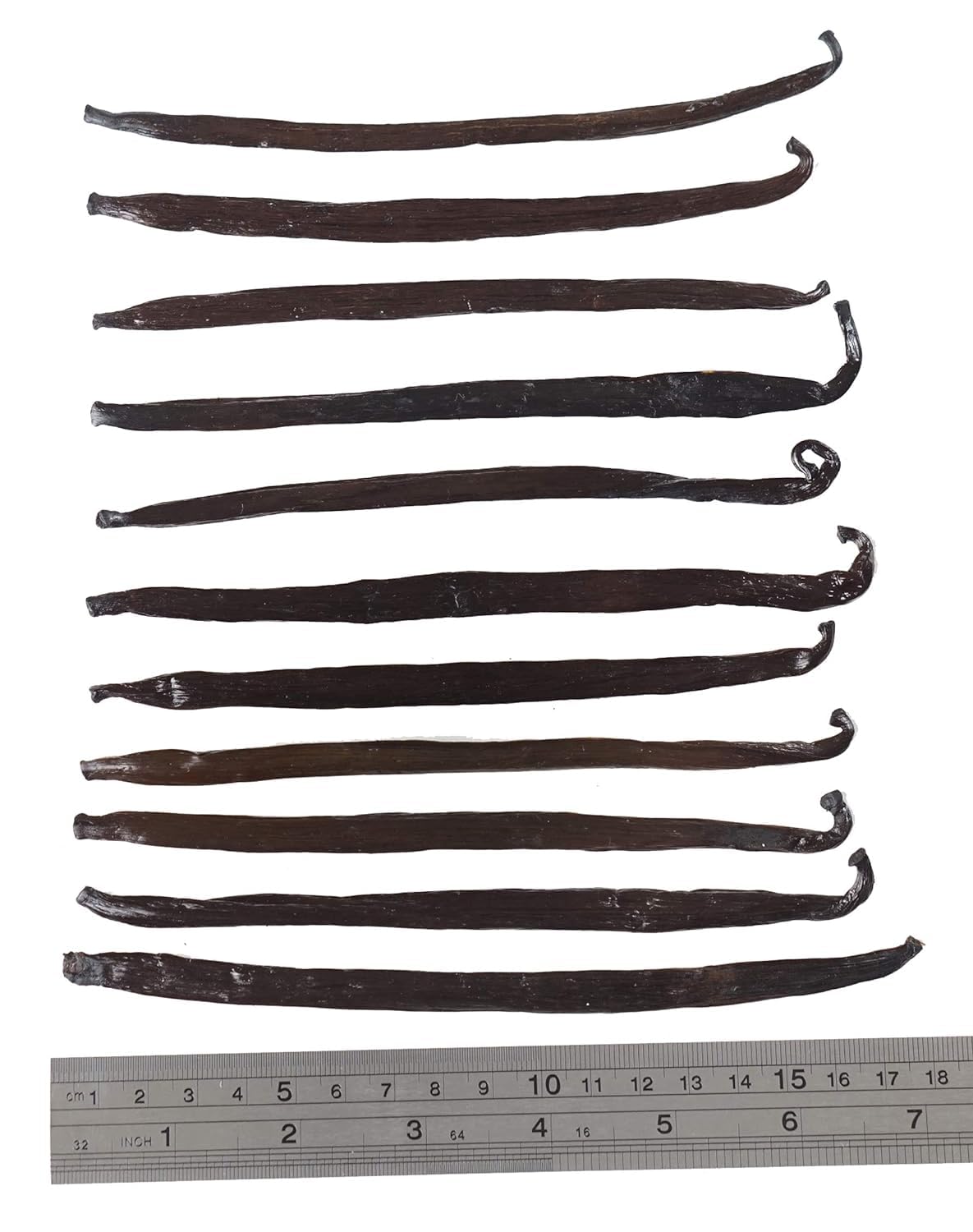 12 Vanilla Beans For Making Vanilla Extract Grade A - Non-Gmo Planifolia Vanilla Beans Bulk, 6-8 Inches Vanilla Beans For Making