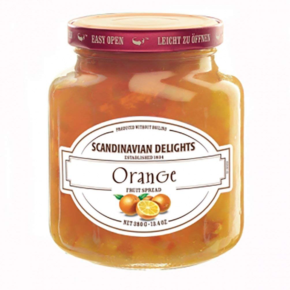 Elki's Gourmet Scandinavian Delights Preserves, Orange, 13.4 Ounce