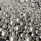 Edible Pearl Sugar Sprinkles Silver Candy 120G/ 4.2Oz Mixing Size Baking Cake Decorations Cupcake Toppers Cookie Decorating Ice