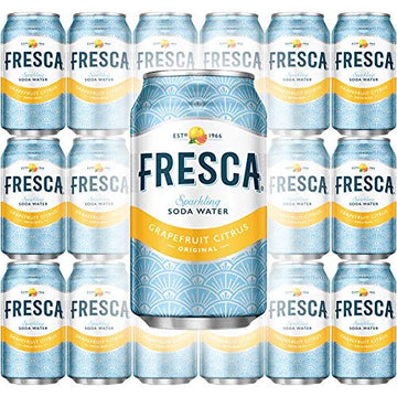 Fresca Original Citrus, Sparkling Soda Water, 12 Oz Can (Pack Of 18, Total Of 216 Oz)