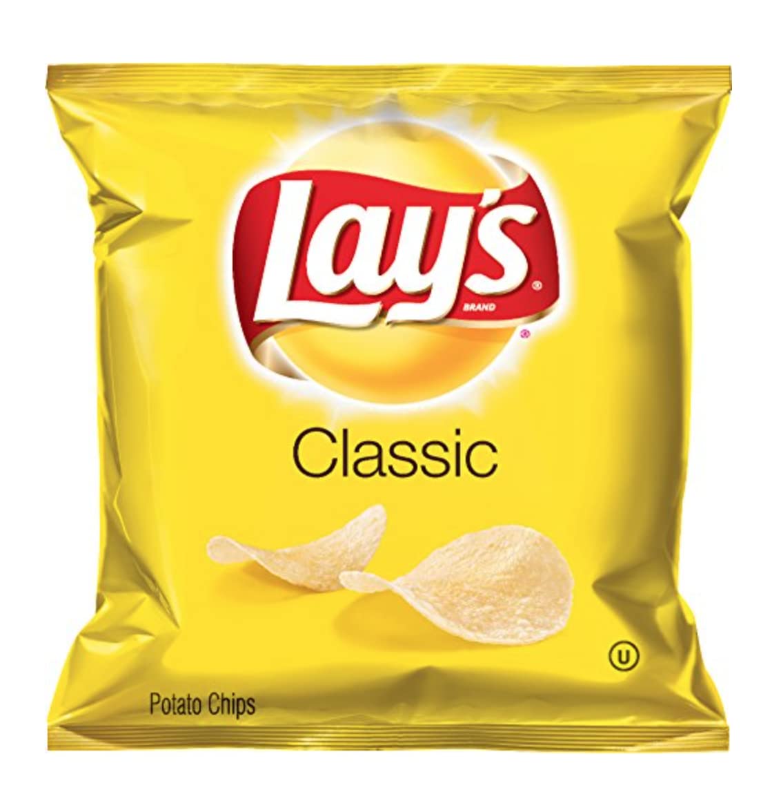 Lays Classic Potato Chips, 1 Ounce - 50 Count (Pack Of 1)