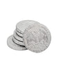 St. Patrick'S Chocolate Coins Dairy Free Dark Chocolate, Holiday Silver Coins, Kosher Certified Bittersweet Parve (200 Coins)