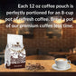 Z Beans Coffee Arabica Whole Bean Dark Roast Coffee, 12 OZ, Non-GMO, Low Acidity, Rich Flavor with Citrus and Chocolate Notes