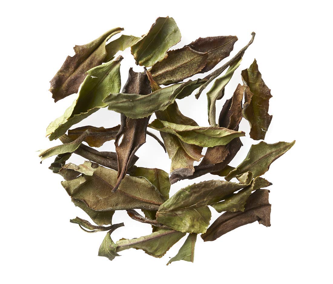 Golden Moon Tea Organic White Peony Loose Leaf Tea - Non-GMO - 3 Ounces (27 Servings)