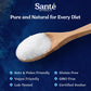 Sante Naturelle Celtic Salt Fine Ground Sea Salt - 1.1lb (18oz) Pack of 3  Unrefined Organic French Sea Salt  Rich in 82+ Minerals Salt  100% Natural & Hand Harvested Sal Celtica