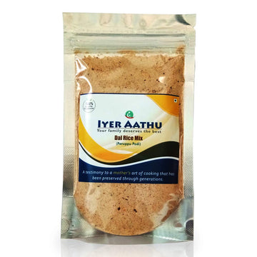 Iyer AATHU DAL Rice Mix/ Paruppu Podi 250 Grams (Without Garlic)