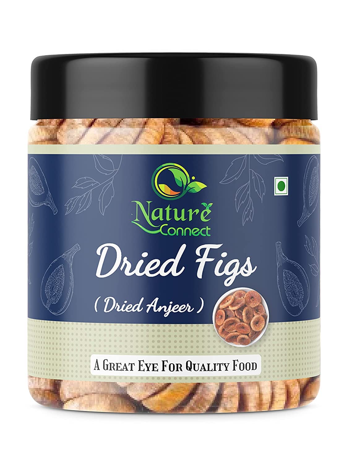 Nature Connect Dried Figs Afghani Anjeer - 250 gms | Afghani Anjeer_Packing May Vary