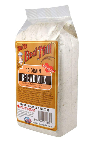 Bob'S Red Mill Bread Mix, 10 Grain With Yeast Packet, 19 Ounce (Pack Of 2)