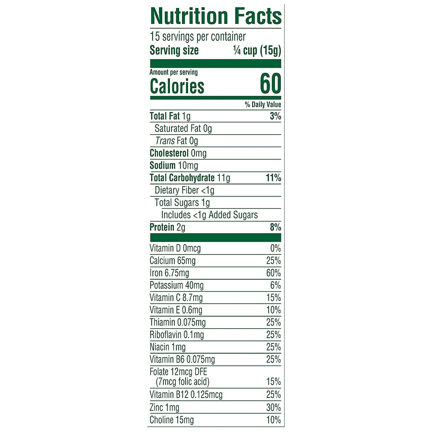 Gerber Organic Oatmeal Cereal 227G