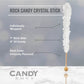 Valentine'S Day Rock Candy Crystal Sticks - 10 Indiv. Wrapped - Red & Pink