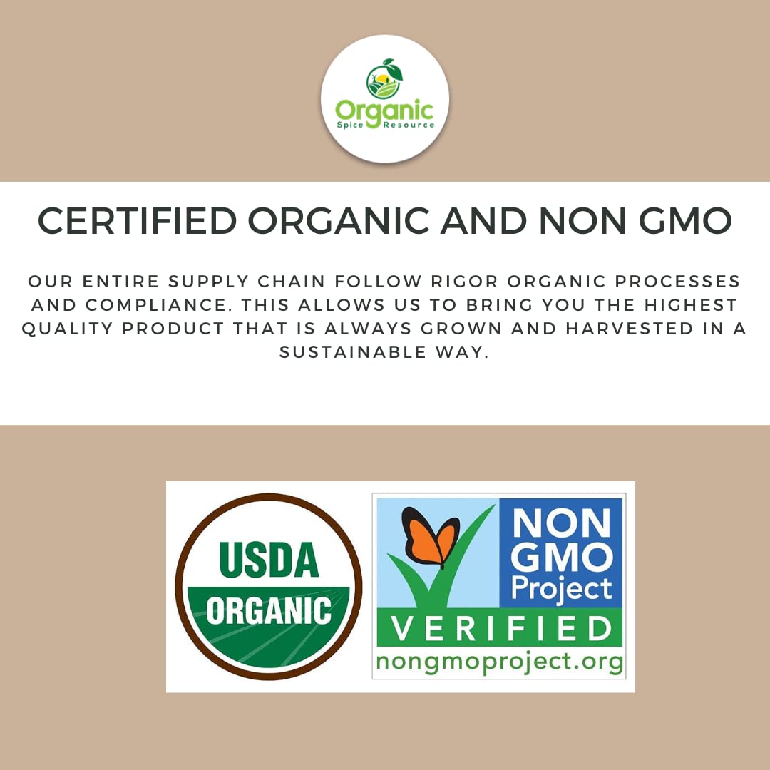 Organic Fenugreek Seeds  8 Oz (226G)  Lab Tested For Purity  Resealable Kraft Bag Usda Organics And Non-Gmo Verified Project App