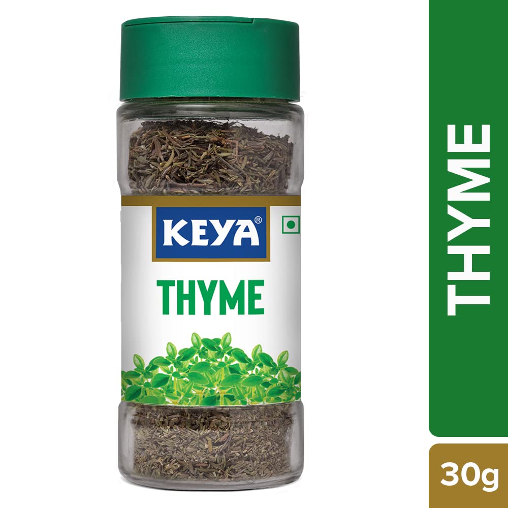 Keya Thyme Leaves Dried Herb Seasoning,17Gm