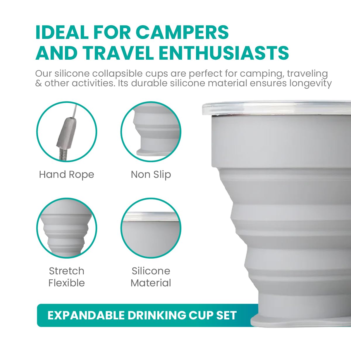 Kirkland Butter Toffee Cashews 24 Oz with MORALZA Silicone Collapsible Cup 200ml - Perfect Snack Bundle for Nut Lovers